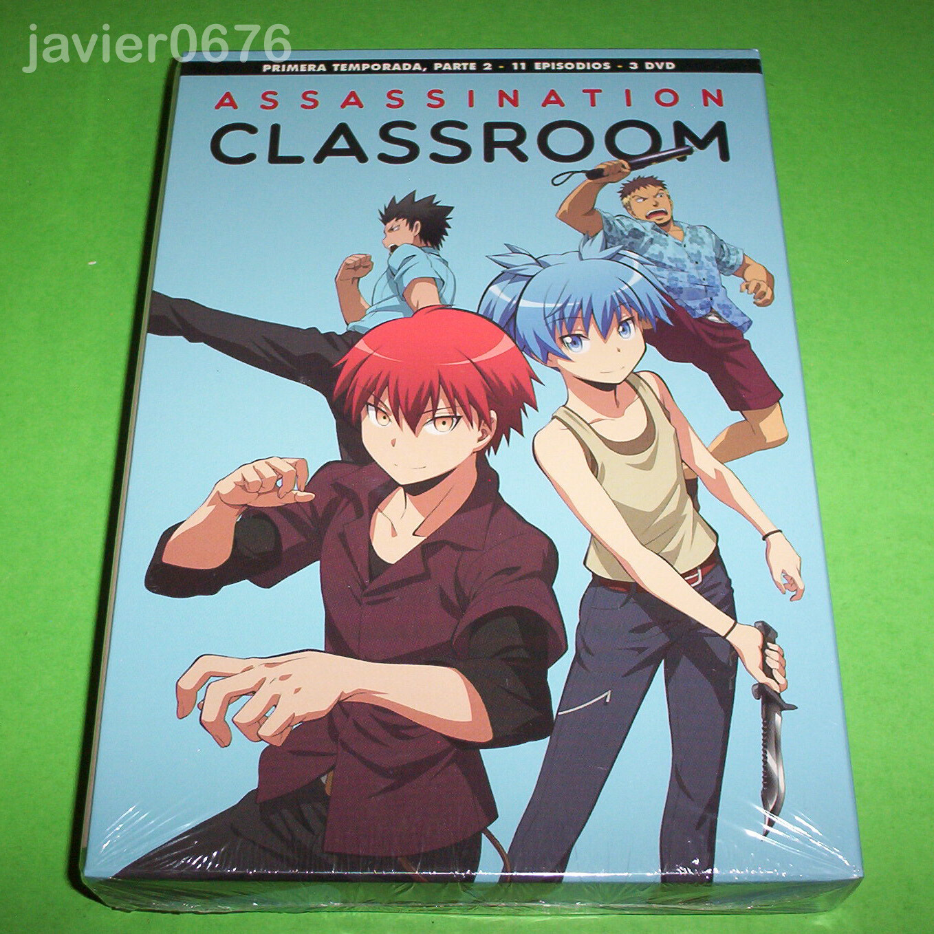 ASSASSINATION CLASSROOM TEMPORADA 1 PARTE 2 - DVD PACK NUEVO Y PRECINTADO