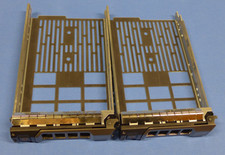  Lot of 2 Dell PowerEdge Server 2.5" to 3.5" Hard Drive Caddy Tray F238F
