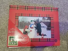 Hallmark Recordable Photo Album. Holds 10 4x6 Photos. New