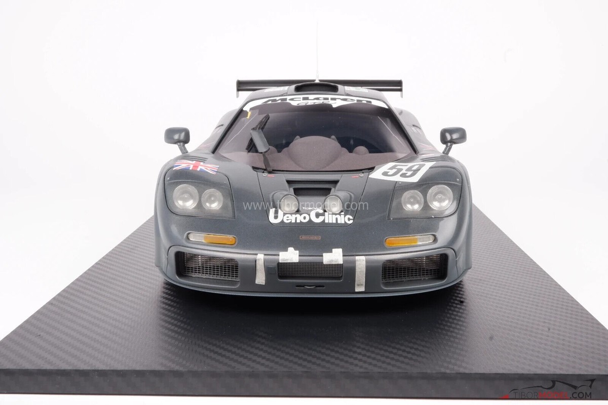 McLaren F1 GTR 24h Du mans 1995 ミニカー 1995 McLaren F1 GTR Short Tail Blue #50 24H Le Mans | Solido
