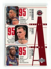 1996-97 UPPER DECK DAMON STOUDAMIRE DOUG CHRISTIE SHARONE WRIGHT #161 RAPTORS