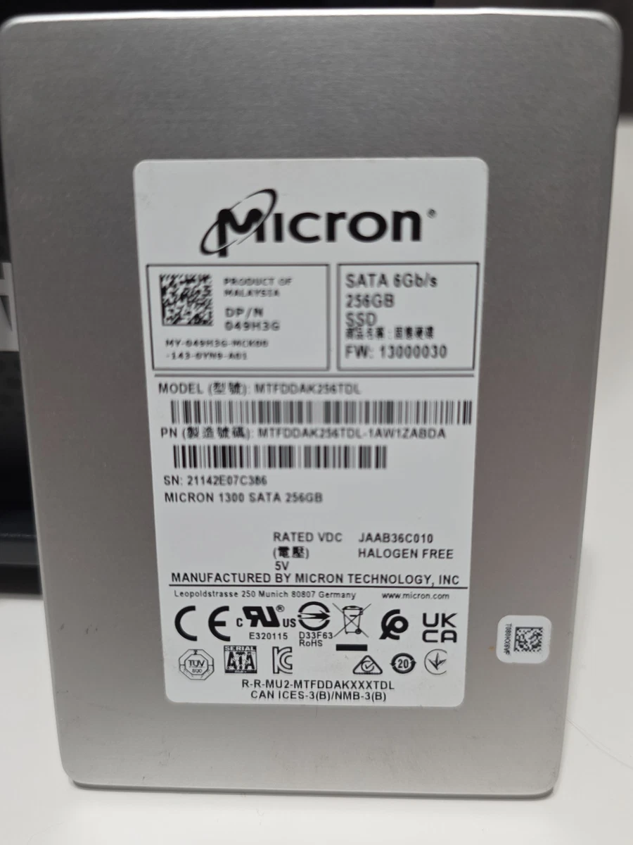 Micron 256 GB Solid State Drives for sale | eBay