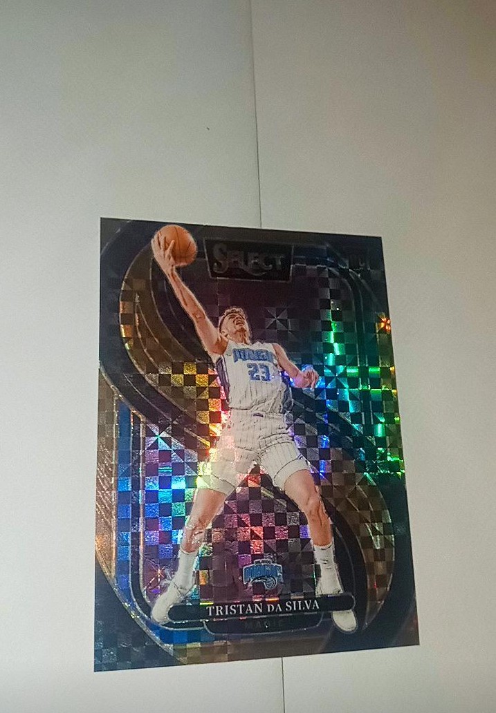 Tristan da Silva 2024-25 Select #167 Bronze Checker Prizm /49 (RC) Grade It