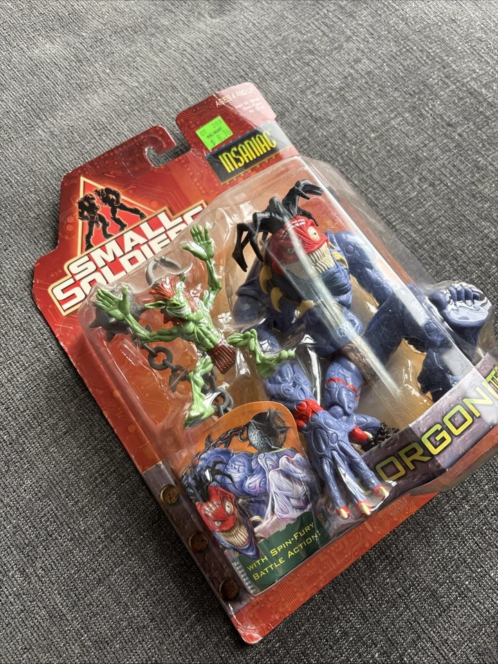 Figura de acción Small Soldiers Insaniac sin usar, en caja, Kenner 1998 Gorgonitas de colección Foto 3 de 4