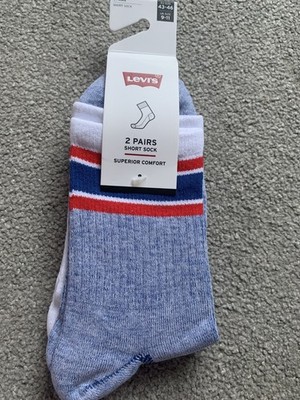 Levi s 2 Paar Packungen kurze Socken in verschiedenen Größen