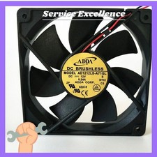 1X for ADDA AD1212LS-A71GL Fan 120 120 25mm 2pin 12V 0.24A Fast Delivery