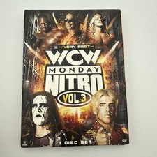 スポーツ・フィットネス WCW MONDAY NITRO 3-DISC SET DVD WWE: The Very Best of WCW Monday Nitro, Vol. 3 (DVD, 2015, 3-Disc