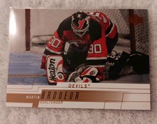 2000-01 Upper Deck #335 Martin Brodeur New Jersey Devils Hockey Card HOF