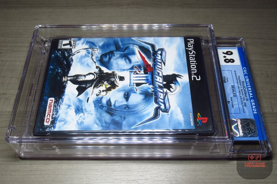 CGC 9.8 A+ - Soul Calibur III 3 [UPC Punch] PlayStation 2, PS2 2005 NEW! - Image 3 of 4