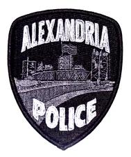 ALEXANDRIA – SWAT - LOUISIANA Police Patch SUBDUED 3D
