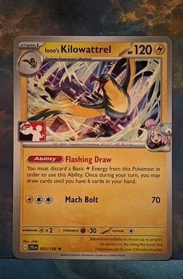 Iono's Kilowattrel 055/159 Prize Pack Series Cards Regular