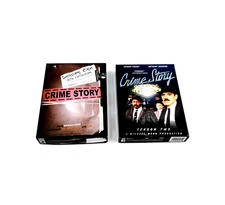 Crime Story Season One and Two DVD Collection Dennis Farina 9 DVD Set