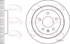 Braking Brake Disc APEC DSK3083 Rear Vented Fits Cadillac ATS Outer Ø 315mm
