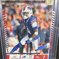 Panini 2025 Donruss James Cook Road to the Super Bowl Wild Card #3 Bills