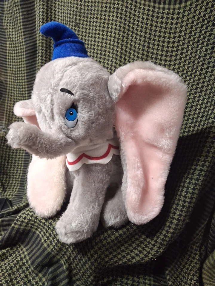 Vintage california stuffed toys dumbo Sitting With Hat Plush - Image 2 of 4