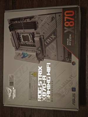 ASUS ROG STRIX X870-A GAMING WIFI AMD AM5 X870 ATX motherboard 16+2+2 power stag