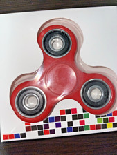 One 1 Hand Spinner Tri Fidget Spinner Focus Toy Kids/Adult Color:Red NEW 