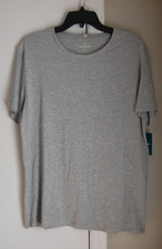 NWT Tommy John Second Skin Short Sleeve Tee Gray Men's Medium