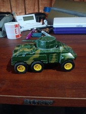 Vintage TootsieToy Die Cast Metal M-8 Armored Car Tank Made in USA,paintchips.