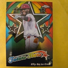 2025 TOPPS CHROME Future Stars Elly De La Cruz #FS-7 Reds 🔥
