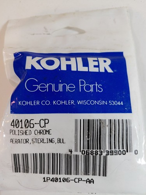 #ad #ad KOHLER Replacement Aerator Polished Chrome 40106 CP Sterling Faucet $10.17
