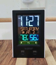  La Crosse Technology Multi-Color Alarm Clock...