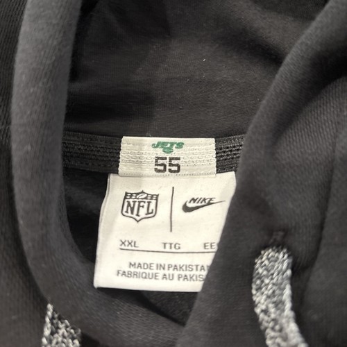 Sweat à capuche homme Nike New York Jets Team #55 2xl noir/vert - Photo 6/8