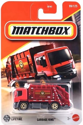 MATCHBOX GARBAGE KING NEW 2025