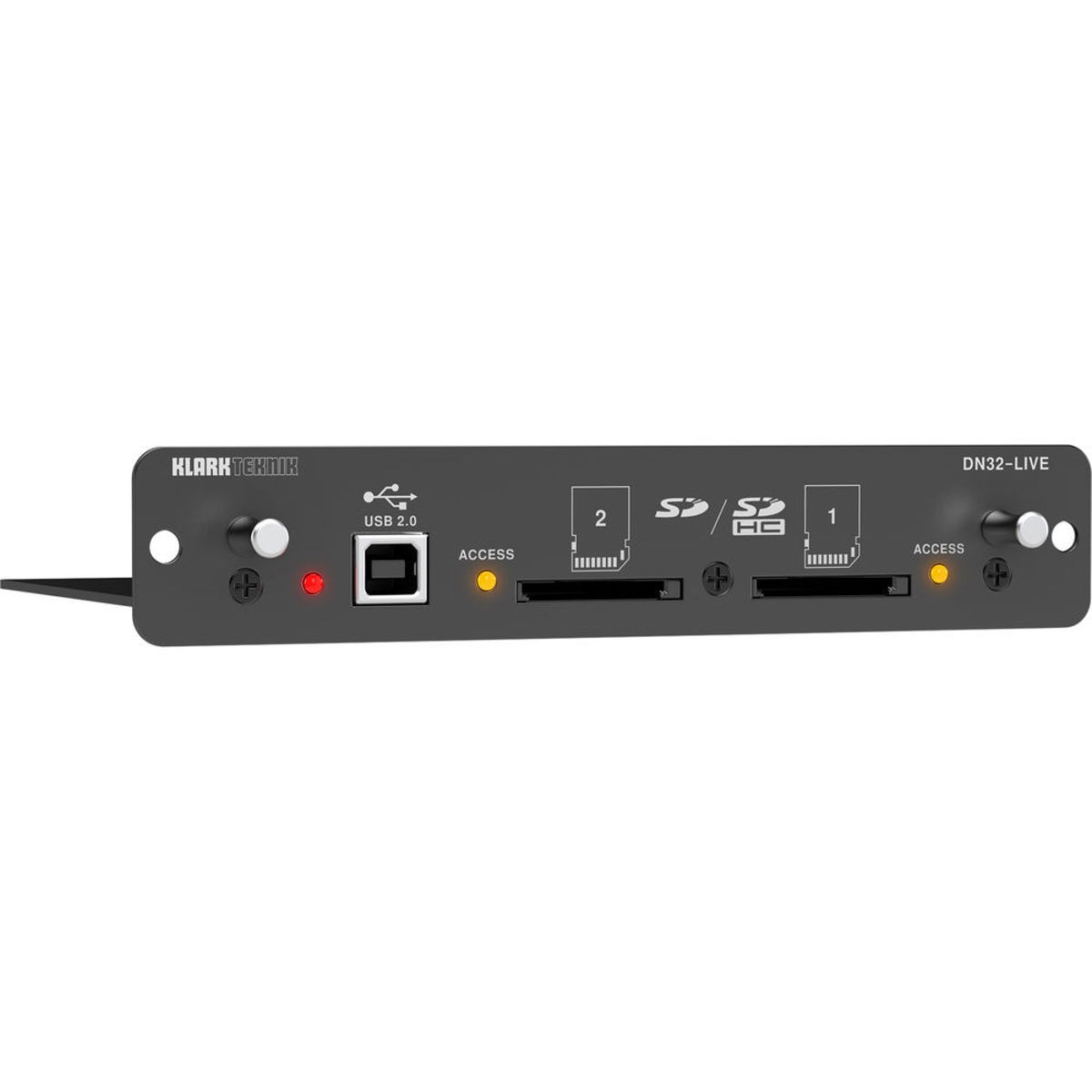 Klark Teknik DN32-Модуль расширения LIVE SDSDHC и USB 20 для микшеров M32X32 22390₽