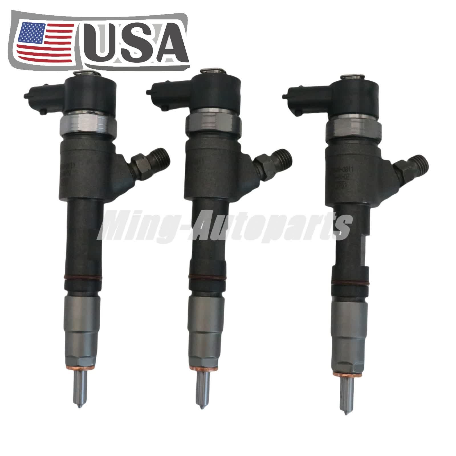 3X Fuel Injector Fit For Kubota L4701 L4060 L3901 L3301 Mx5200 1J801-53052