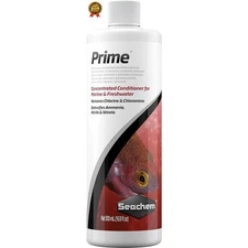 Prime Fresh and Saltwater Conditioner Chemical Remover and Detoxifier 500 Ml