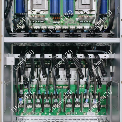 ASRock RACK GENOA2D24G-2L 4U 8GPU PCIe 5.0 X16 Bandwidth Support 8 * A100 H100 - Picture 3 of 5