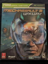 MechAssault 2: Lone Wolf Official Game Guide Prima 2004 XBOX Strategy NEW