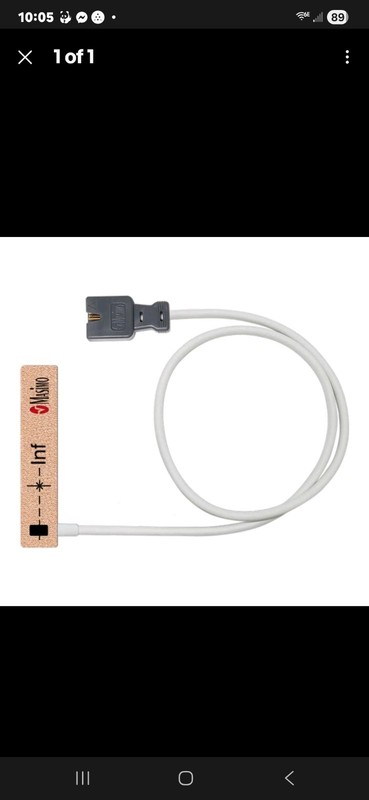 MASIMO LNCS Inf-6 SpO2 Infant Sensor For Masimo SET Pulse Oximetry Wrap-Around 