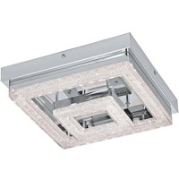 Chrom Durchsichtig Glamour Moderne Deckenlampe Deckenleuchte 1250LM
