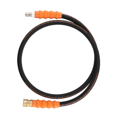 #ad #ad 3 8quot; Pressure Washer Hose 5FT 4800PSI Steel Braided Rubber Quick Connect $37.94