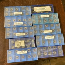 Qty.100 Mixed Lightly Used And Regrind SUMITOMO Ceramic Inserts (B47)