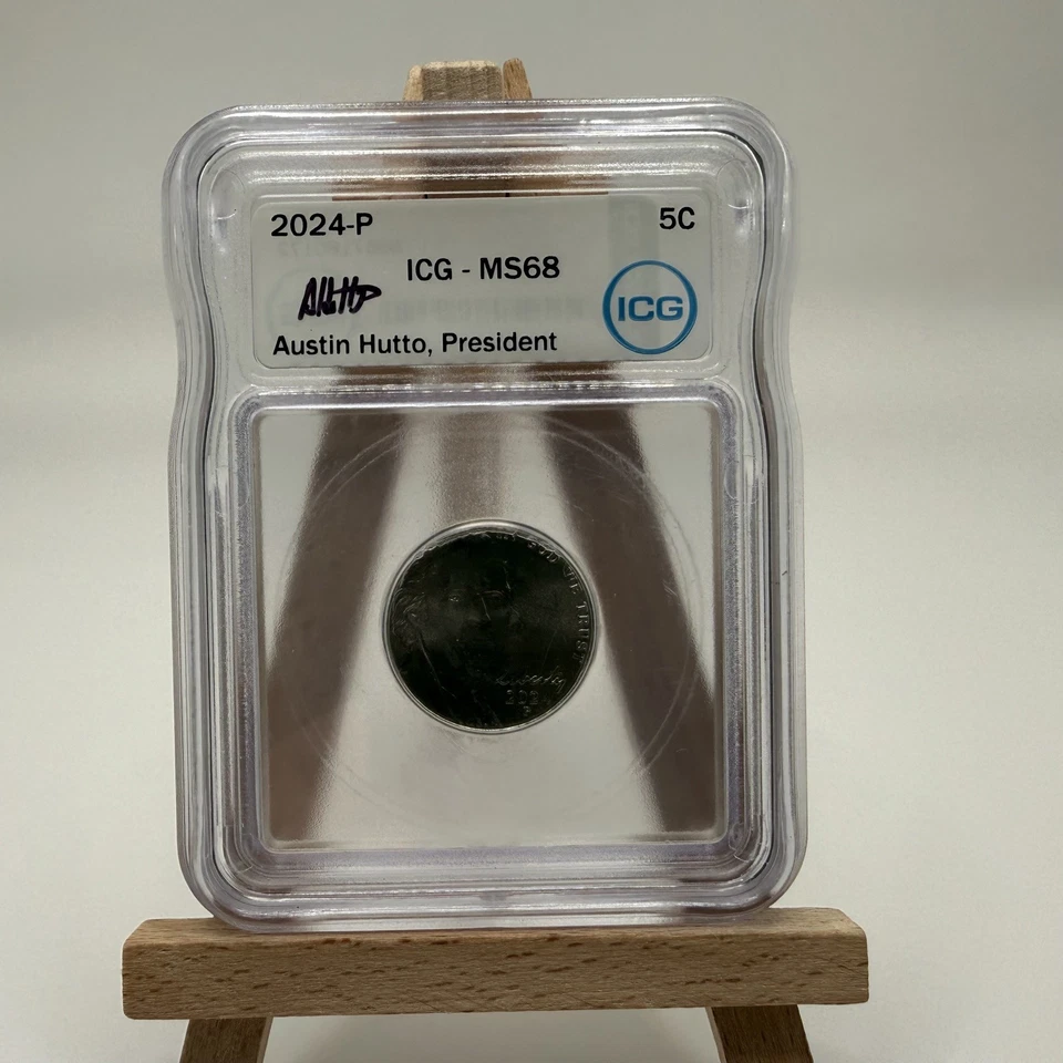 2024 P JEFFERSON Nickel 5C ICG MS68 Rare Coin! Low Mintage! - Image 2 of 4