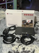 AV Access KVM Switch Docking Station Dual Mon...