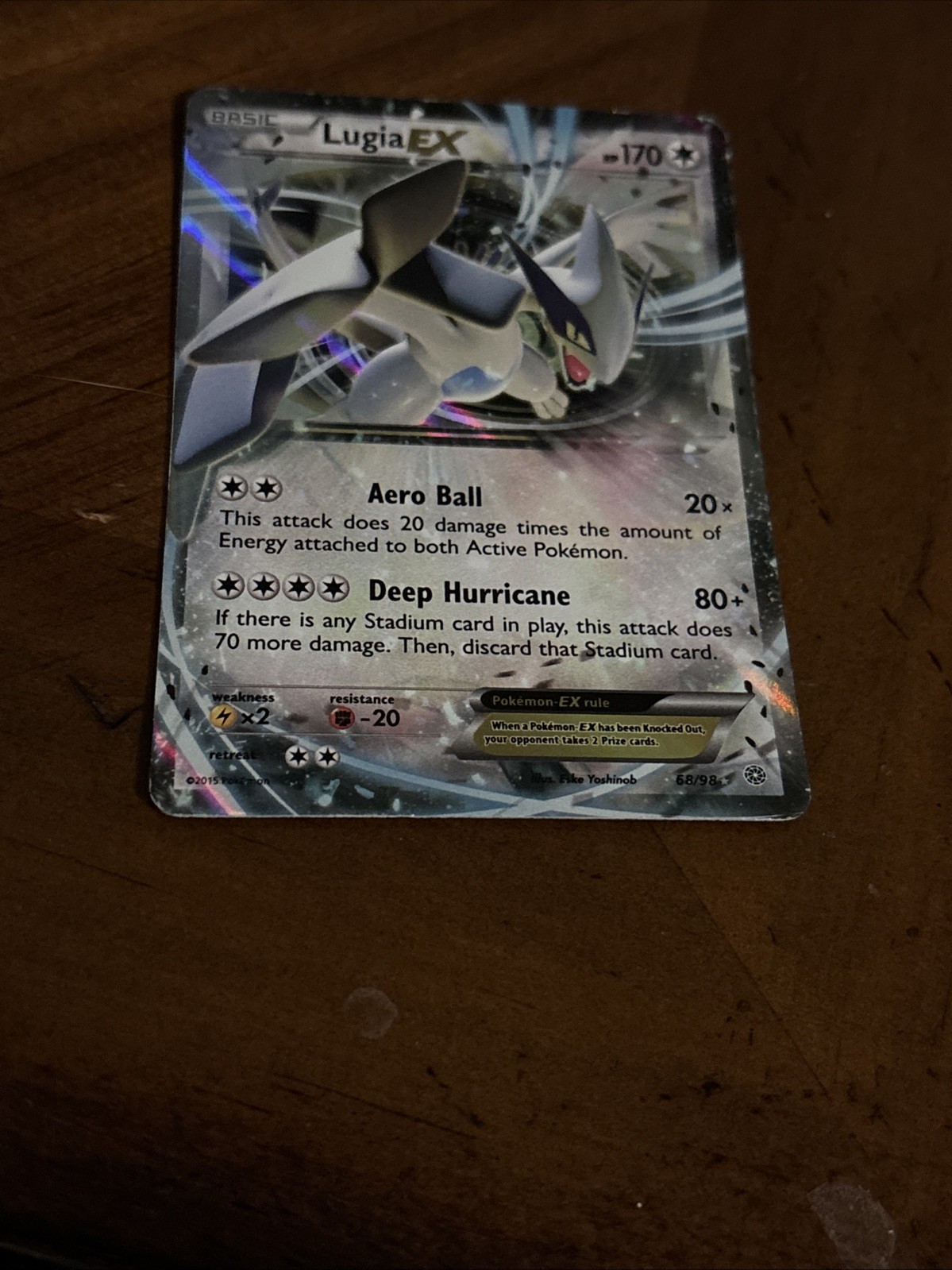 Lugia EX 68/98 XY - Ancient Origins Holo Ultra Rare NM/M