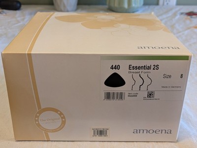 Amoena 440 Essential 2S Breast Form Size 8 Mastectomy Prosthesis (2 available)