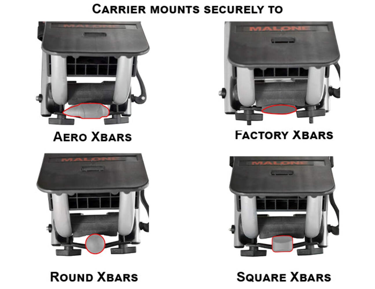 Malone DownLoader Folding J-Style Kayak Carrier with Tie-Downs, Side Loading
