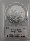 2024 Ultra Breaks Silver Dollar Legends Morgan PCGS MS70 Coin