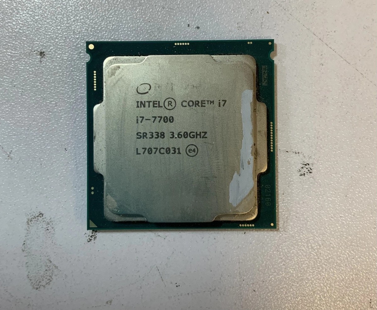 Intel Core I7 7700 Processor (3.60 GHz, 4 Cores, FCLGA1151