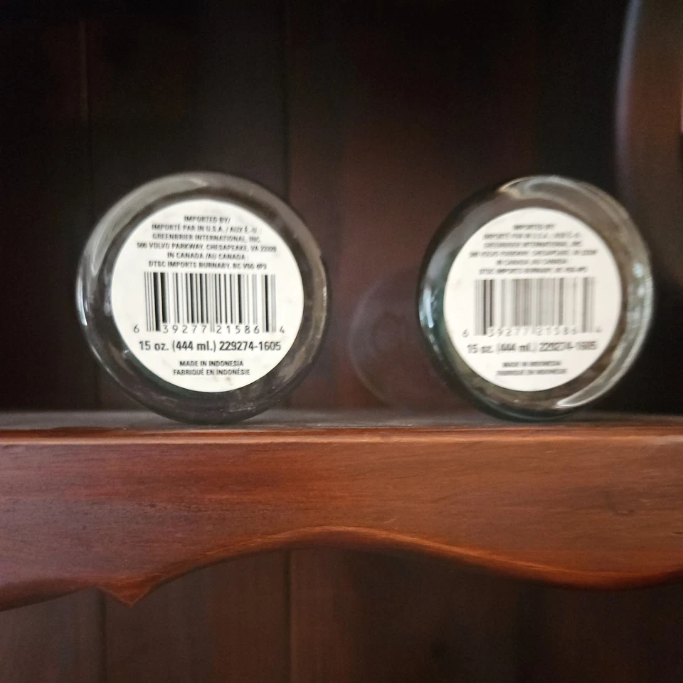 Par de vasos Pilsner de cerveza de trigo transparente 15 OZ Greenbrier International Foto 2 de 2