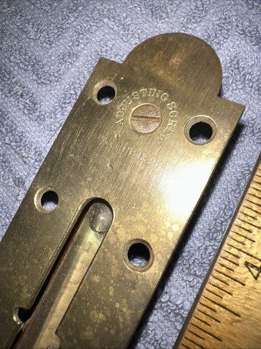 Stanley Bubble Level Brass & Glass Patent Feb.18, 1890 Antique Replacement Part! - 第 4/14 張圖片