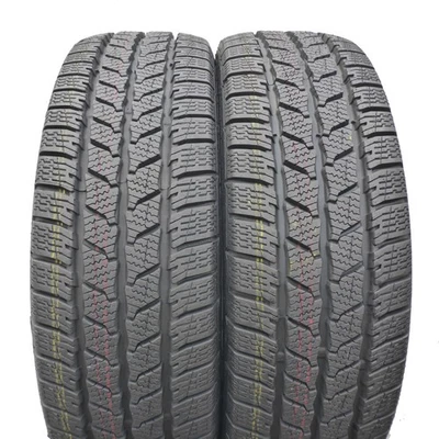 195 65 16C 2x CONTINENTAL 195/65 R16C 104/102T Pneus D'Hiver 2023 Comme Neufs - Photo 1/4