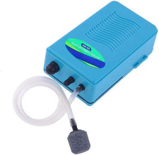 Battery Aquarium Air Pump, Aquarium Battery Backup Operated Fish Tank Air Pump