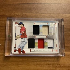 2024 Panini Boys Of Summer Five Tool Materials /149 #FT-MM Marcelo Mayer RC MINT