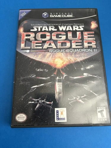 Star Wars Rogue Leader: Rogue Squadron II Nintendo GameCube, With The Manual